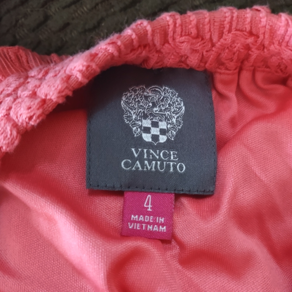 Vince Camuto Pink lace Maxi Dress